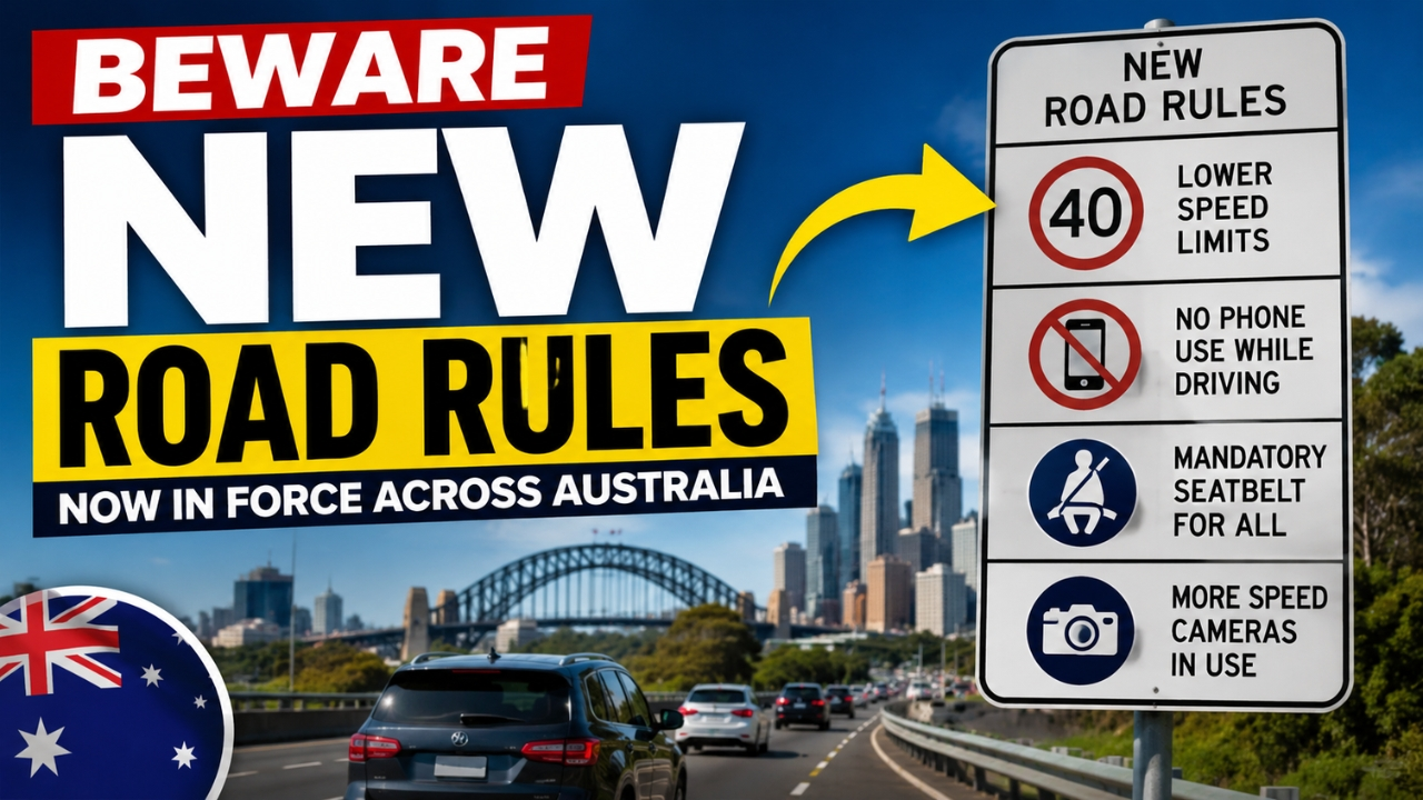 Australia's New Road Rules Are Now Live