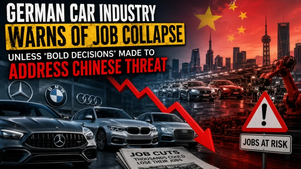 Germany's Car Industry Is Facing a Jobs Crisis