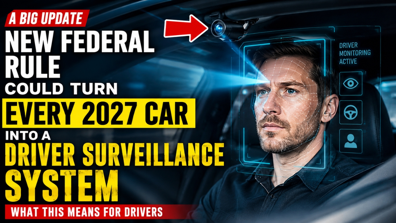 New Federal Rule Could Turn Every 2027 Car Into a Driver Surveillance System